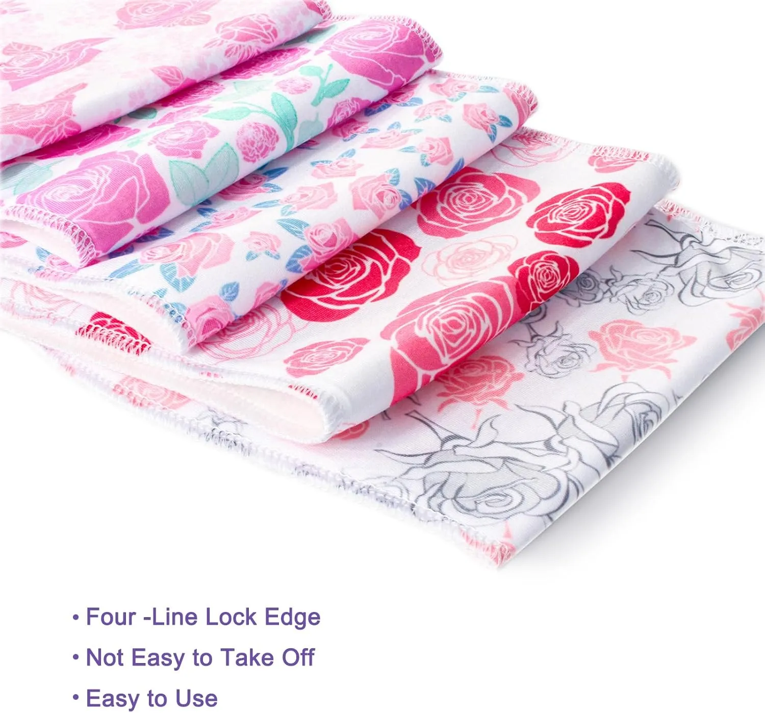 10-Pack Burp Cloths for Baby Boys and Girls - Organic Baby Burp Cloth,Baby Washcloths, Burp Rags, Large Neutral Burp Clothes for Newborn