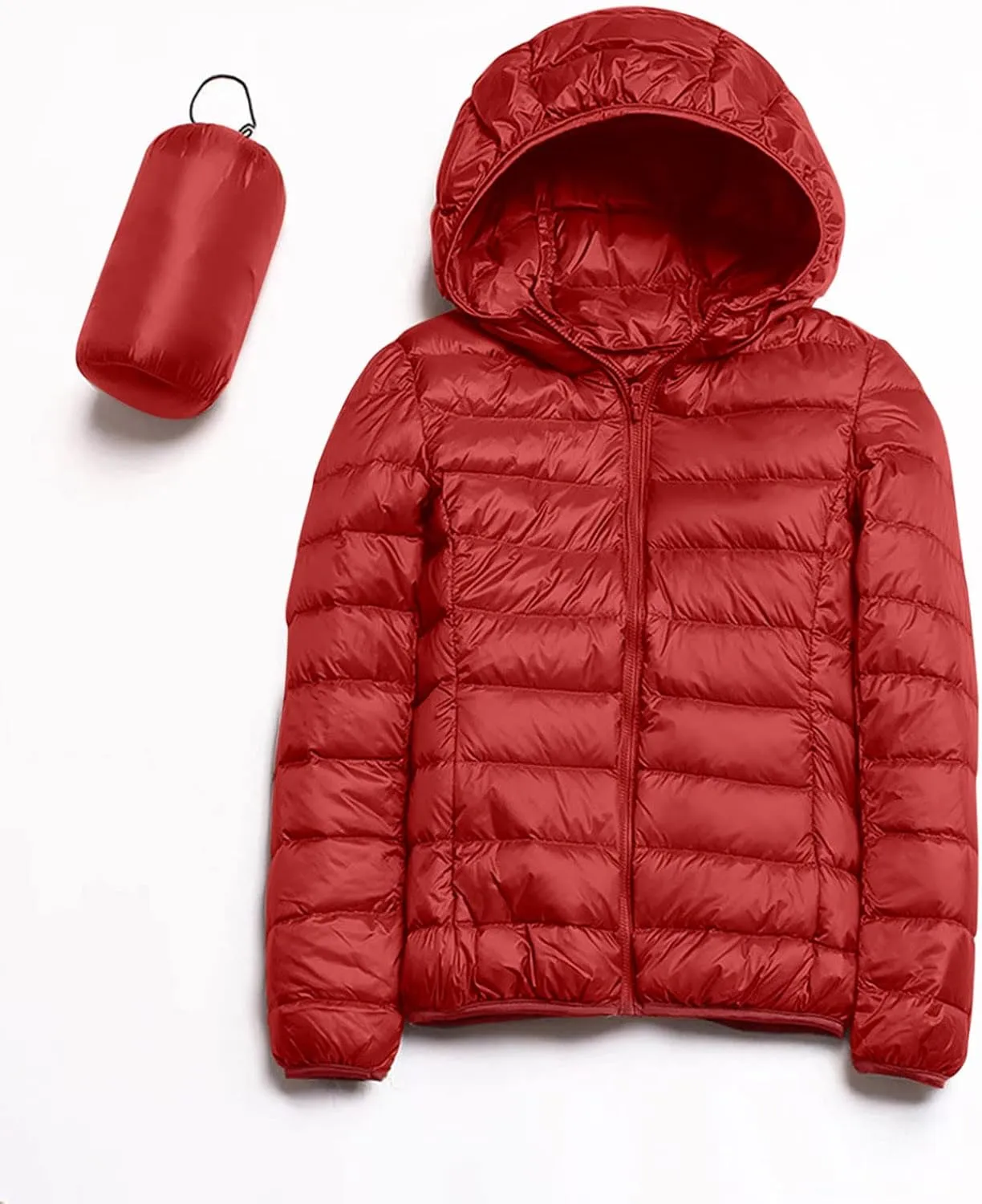 2024 Women's Fashion Trench Coat Fleece Hooded Warm Fleece Jackets Outerwear Padded Coat Winter Coats