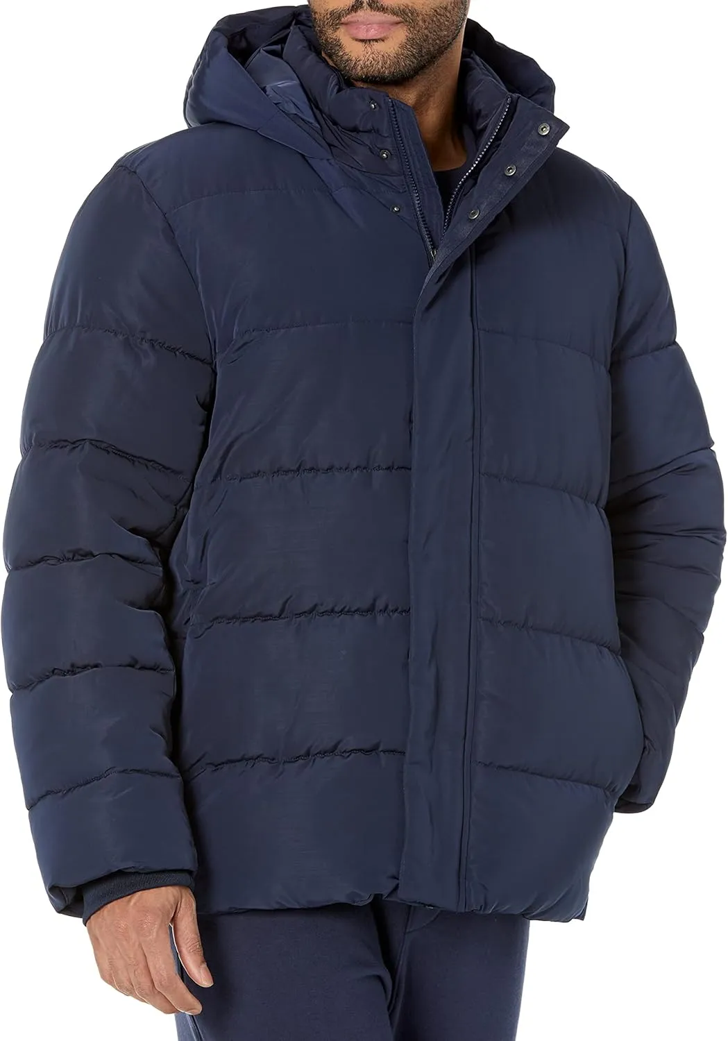 Amazon Aware Men's Recycled Polyester Hooded Puffer Jacket