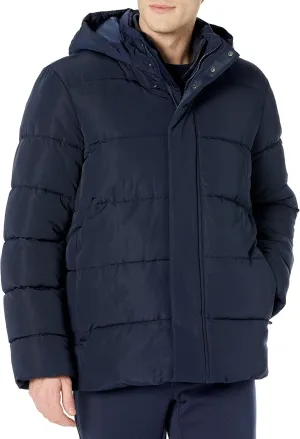Amazon Aware Men's Recycled Polyester Hooded Puffer Jacket