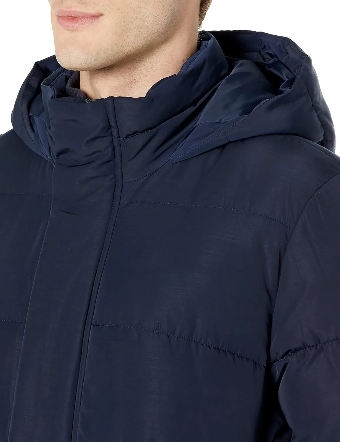 Amazon Aware Men's Recycled Polyester Hooded Puffer Jacket
