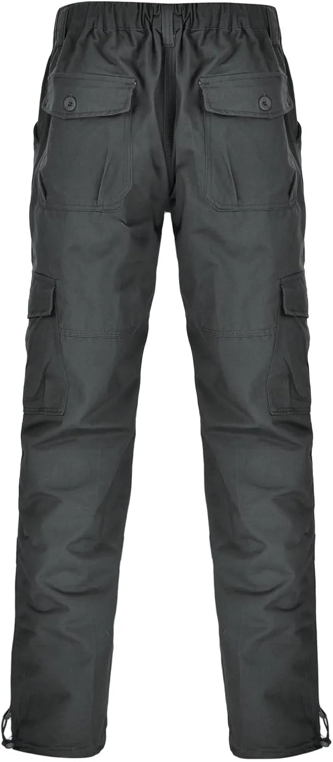 Athletic Pants Spring and Autumn New Men's Cargo Pants Multi Pocket Casual Trousers Straight