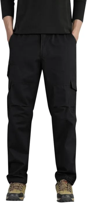 Athletic Pants Spring and Autumn New Men's Cargo Pants Multi Pocket Casual Trousers Straight