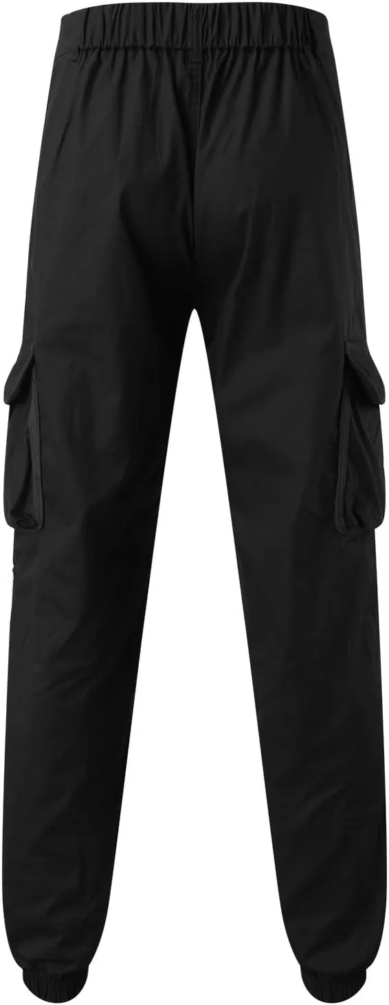 Cargo for Men Pants Male All Matching Tooling Multi Pocket Button Solid Color Trousers Pantalones Tcticos para Hombre