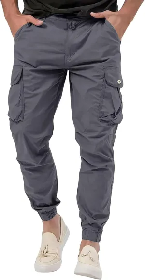 Cargo for Men Pants Male All Matching Tooling Multi Pocket Button Solid Color Trousers Pantalones Tcticos para Hombre
