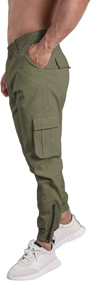 Cargo for Men Pants Men's Casual Workwear Multi Pocket Solid Color Pants Men's Pantalones Tipo Cargo para Hombre
