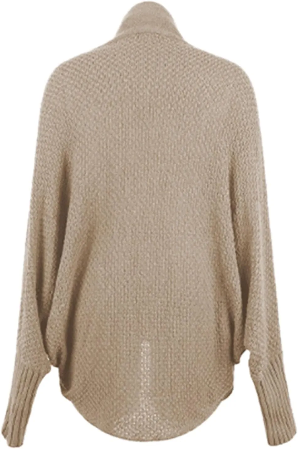 cooki Women's Kimono Batwing Cable Knitted Slouchy Oversized Wrap Cardigan Sweater Fall Fashion Sweater Jackets Outfits