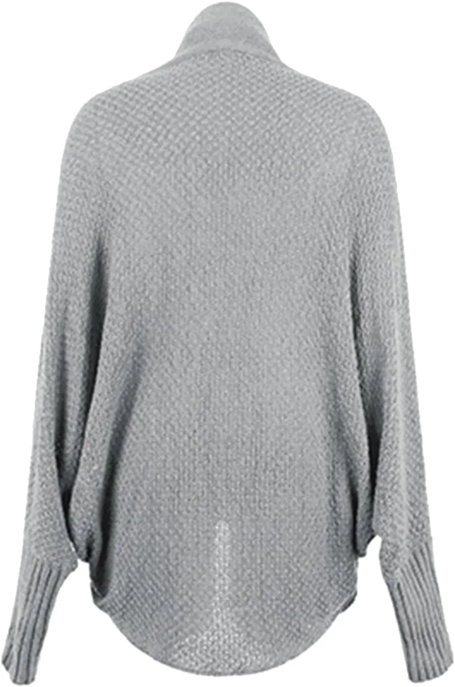cooki Women's Kimono Batwing Cable Knitted Slouchy Oversized Wrap Cardigan Sweater Fall Fashion Sweater Jackets Outfits