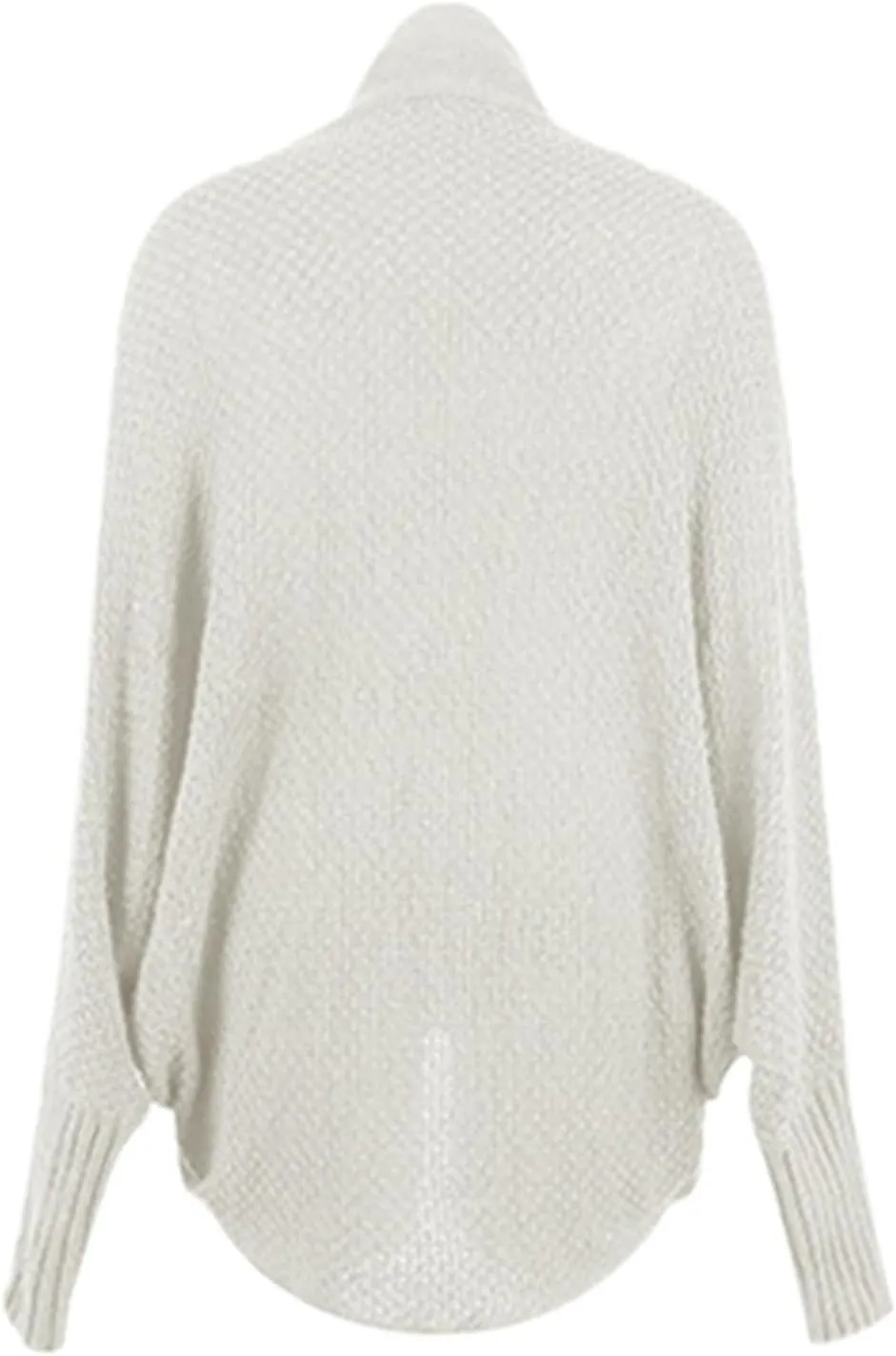 cooki Women's Kimono Batwing Cable Knitted Slouchy Oversized Wrap Cardigan Sweater Fall Fashion Sweater Jackets Outfits