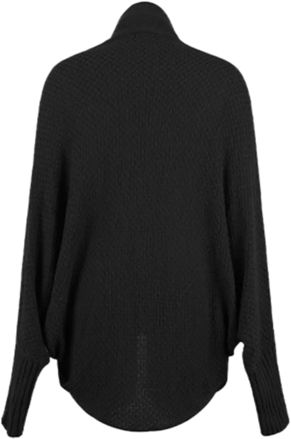 cooki Women's Kimono Batwing Cable Knitted Slouchy Oversized Wrap Cardigan Sweater Fall Fashion Sweater Jackets Outfits