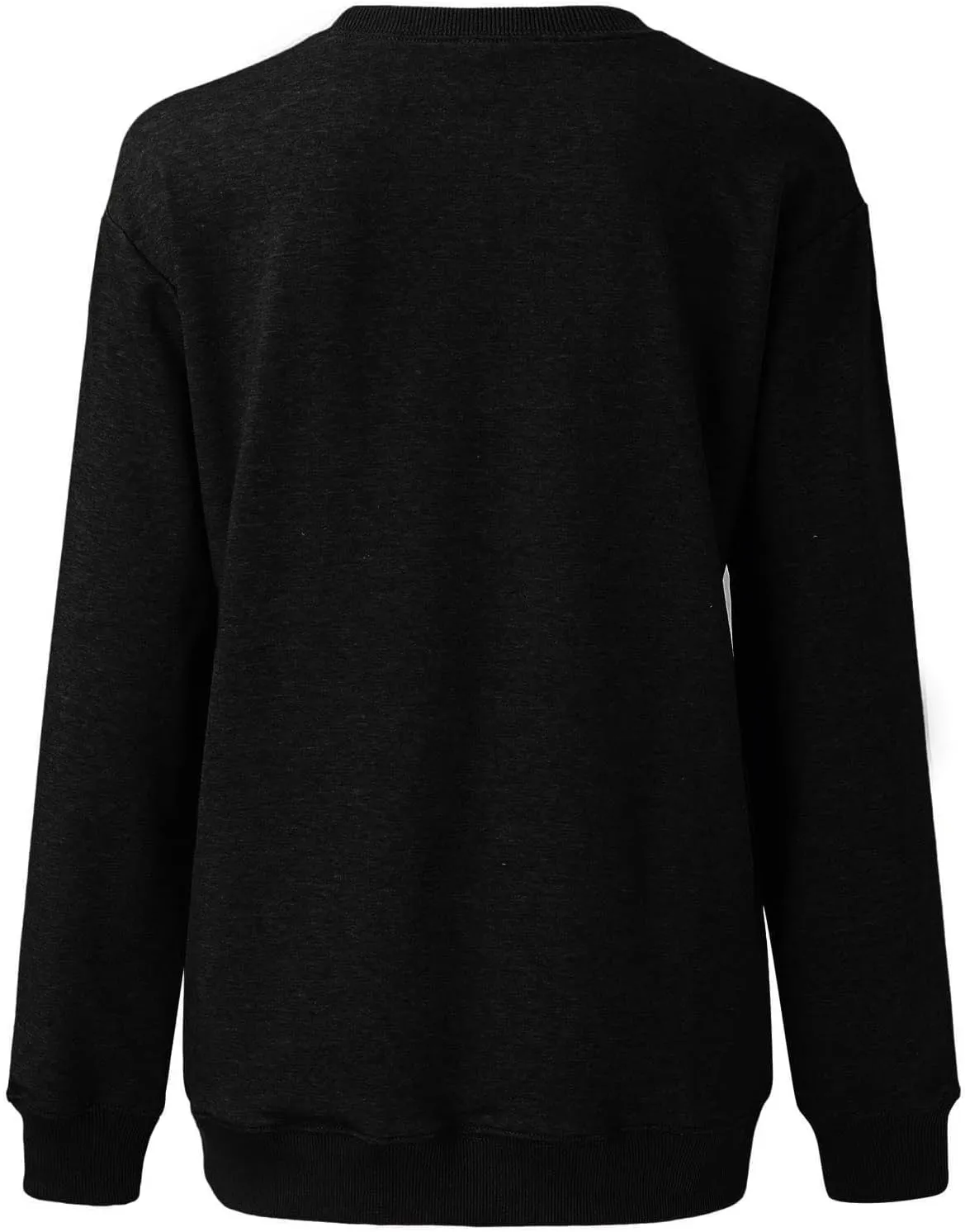 Crew Neck Sweatshirts Women Baggy Lightweight Pullover Tops Casual Drop Shoulder Comfy Preppy Sweatshirt Fall Outfits