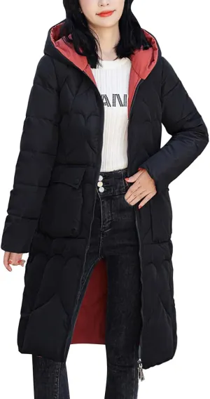 Day Clearance of The Deals Women's Winter Jacket Oversized Puffer Coat Womens Down Parka Winter Coat Winter Ski Coat Green Wool Coat Women Winter Coat Women Hood