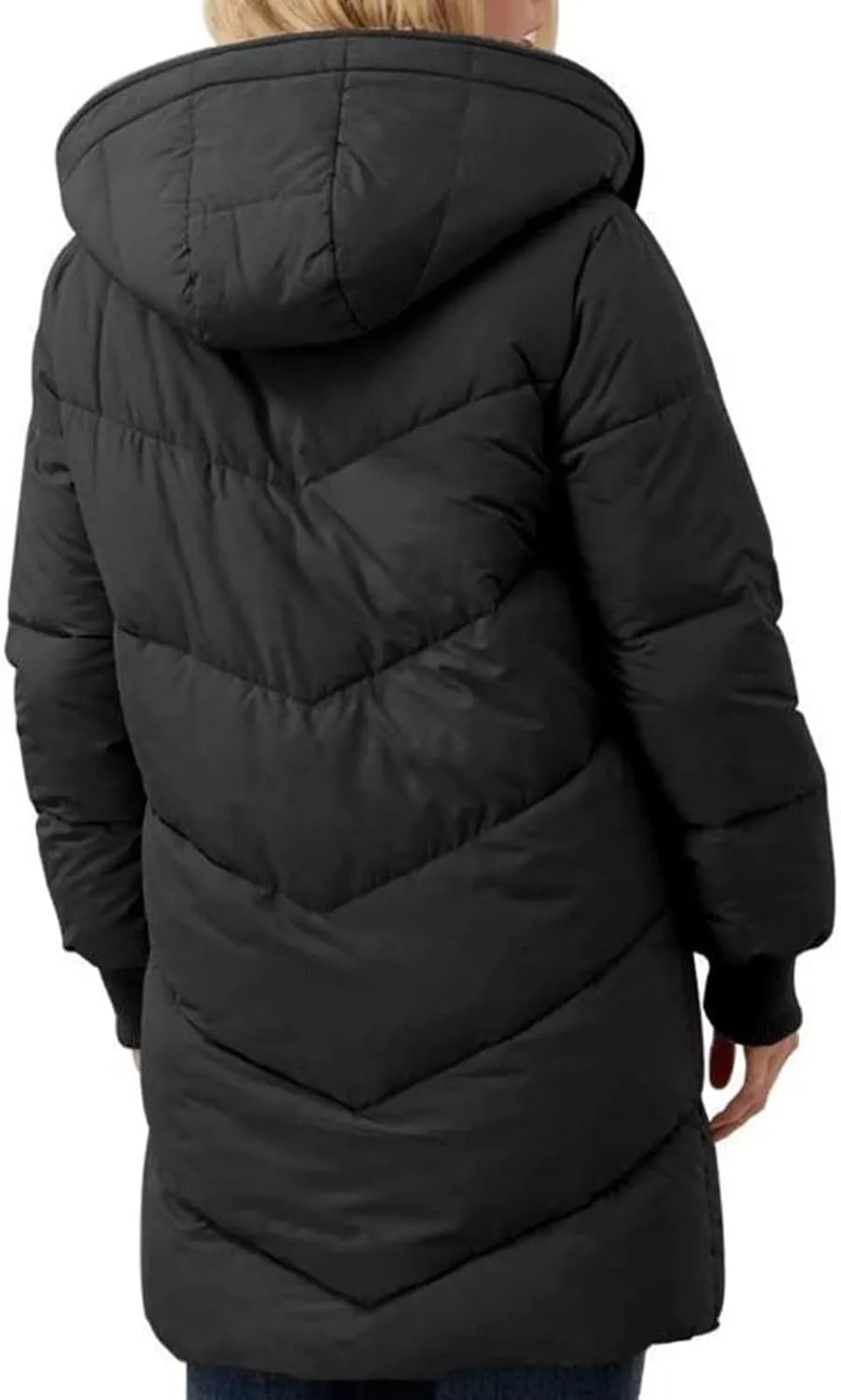 Faux fur Hood Snow Parka Hooded Puffer Jacket Lightweight Winter Coat Winter Puffer Coats Womens Winter Jacket Warm