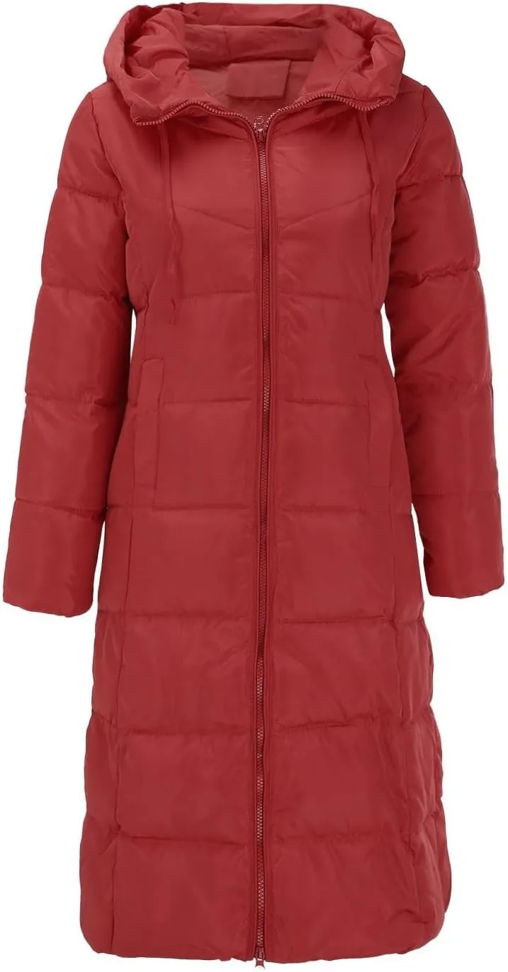 Faux fur Hood Snow Parka Hooded Puffer Jacket Lightweight Winter Coat Winter Puffer Coats Womens Winter Jacket Warm
