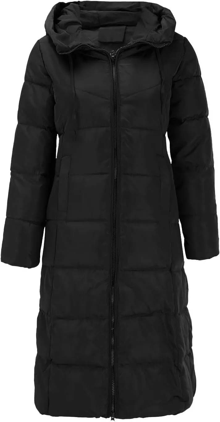 Faux fur Hood Snow Parka Hooded Puffer Jacket Lightweight Winter Coat Winter Puffer Coats Womens Winter Jacket Warm