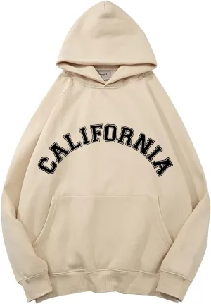 GIERIDUC Sweatshirt for Women Oversized Letter Print Fleece Crew Neck Pullover Casual Comfy Fall Fashion Teen Girl Hoodies