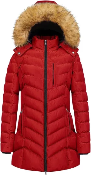 Heavy Winter Coats For Women Down Jacket Women Long Puffer Jacket Womens Ankle Length Winter Coats For Women