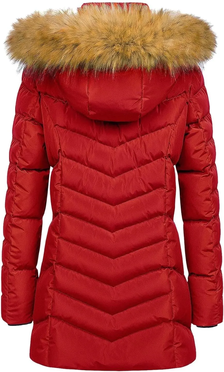 Heavy Winter Coats For Women Down Jacket Women Long Puffer Jacket Womens Ankle Length Winter Coats For Women