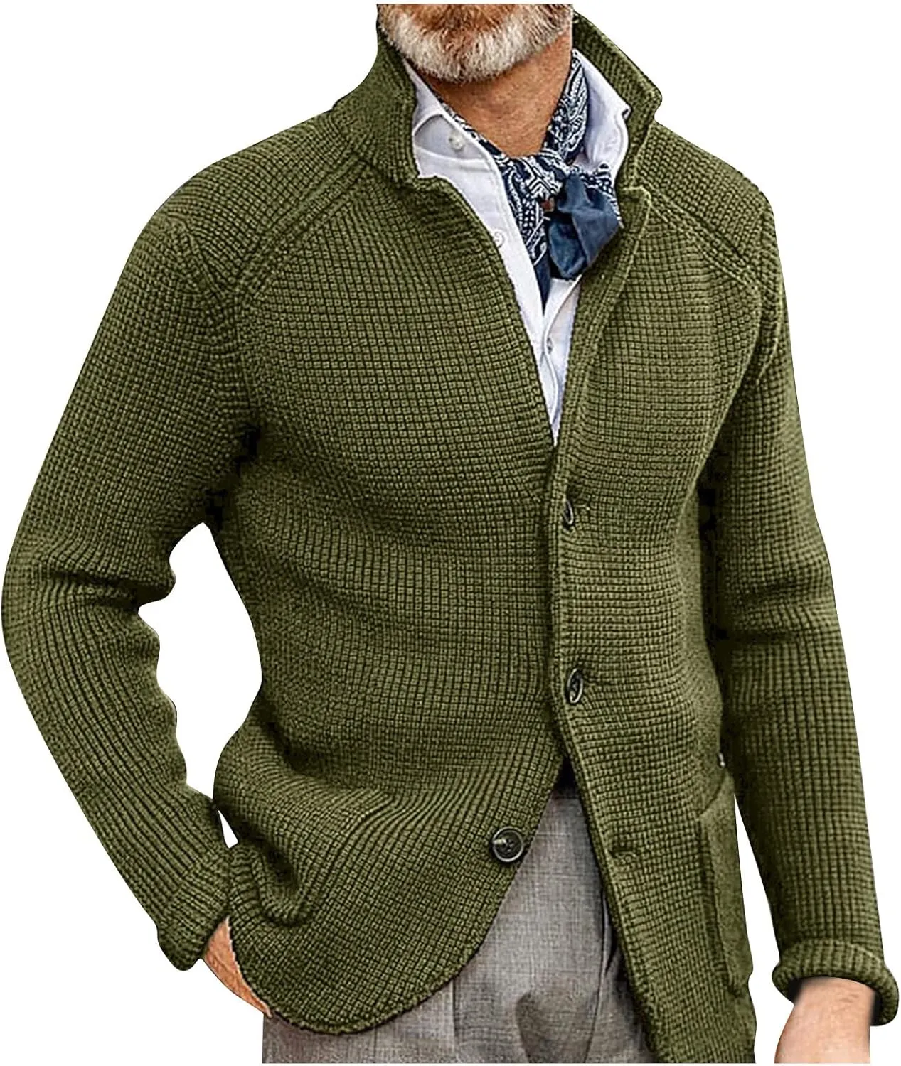 Jackets for Men Autumn and Winter Men's Fashion Loose Hooded Jacket Sweater Jackets