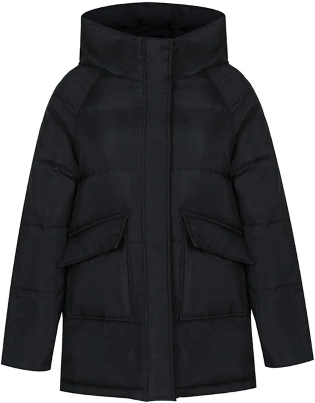 Kubbon Women's Winter Parka Coats Trendy Hooded Quilted Puffer Jacket Thickened Warm Long Down Jacket Outwear with Pockets