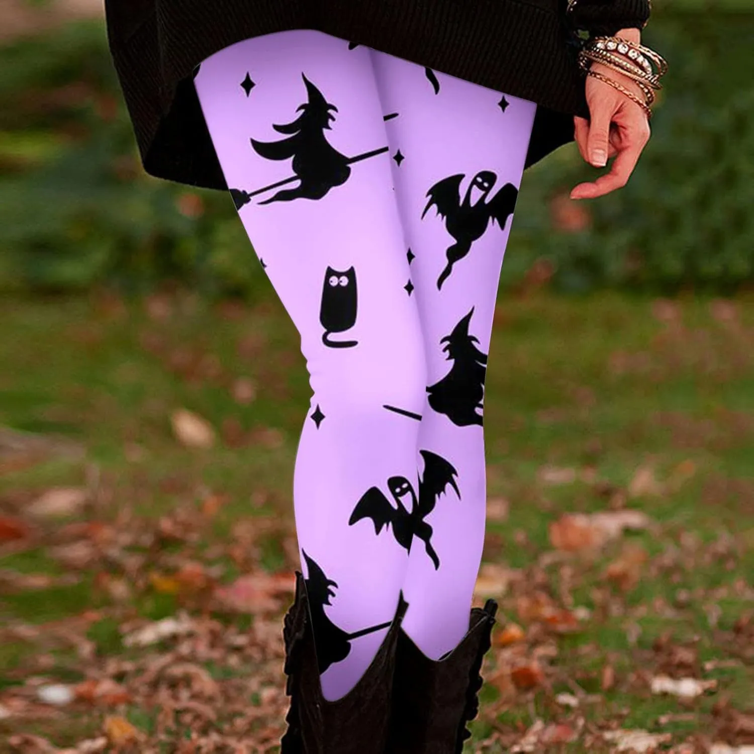 LCMTWX Crazy Yoga Leggings All- Women Casual Printed Long Christmas Pants Boot Pants Crazy Yoga Leggings Winter Warm Thick