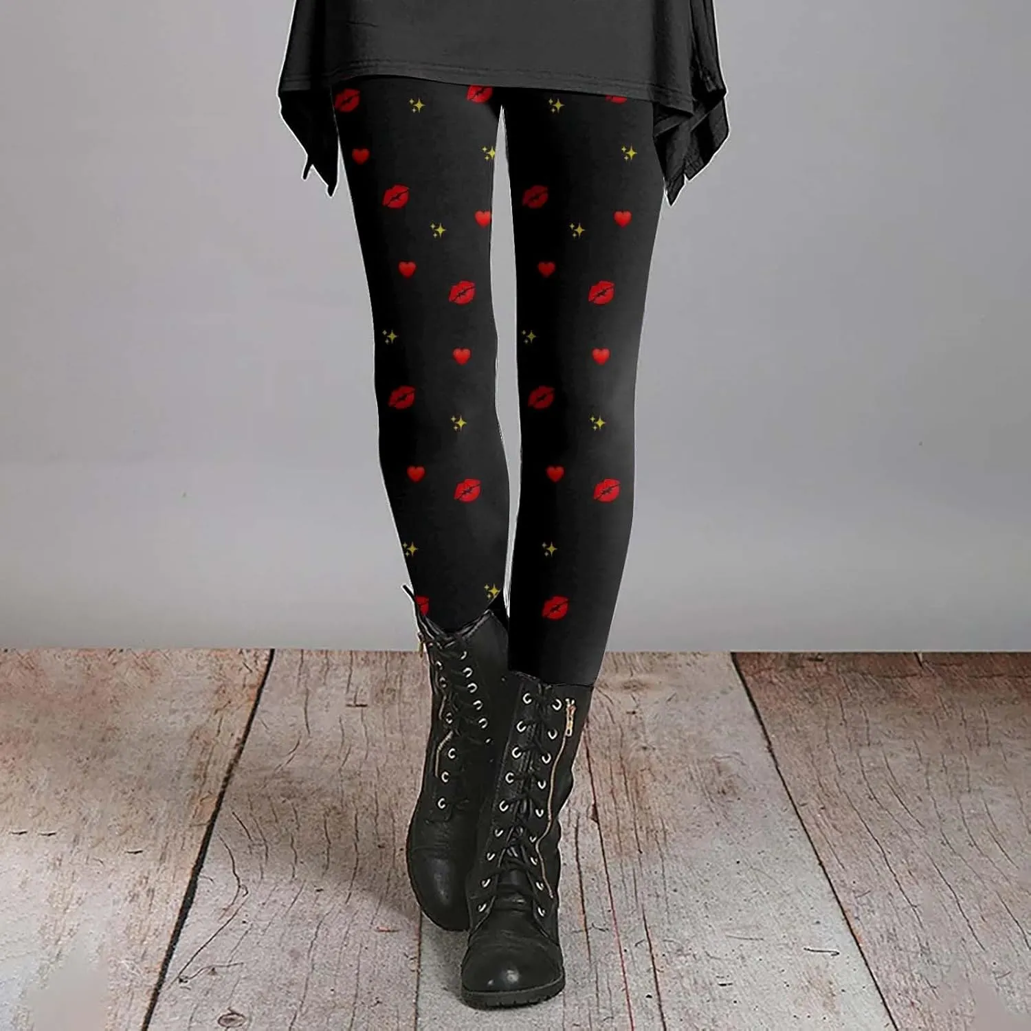 LCMTWX High Waisted Print Leggings for Women Jeans Slim Waist Solid Pants Elastic Denim Color Women Pocket Button High