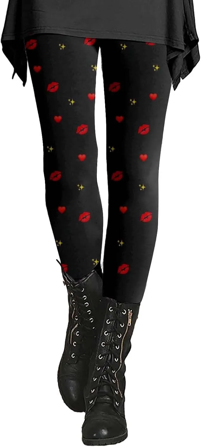 LCMTWX High Waisted Print Leggings for Women Jeans Slim Waist Solid Pants Elastic Denim Color Women Pocket Button High