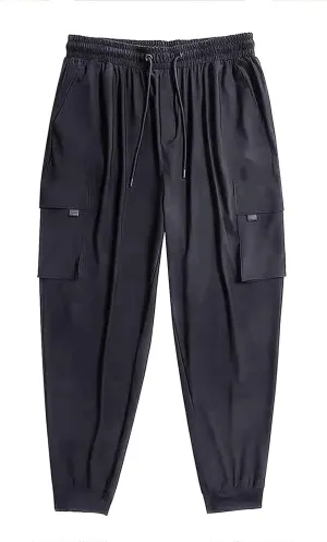 LCMTWX Joggers Pants Man Pants Women Autumn Winter and Solid Men and Men's Pants Comfort Multi-Pocket