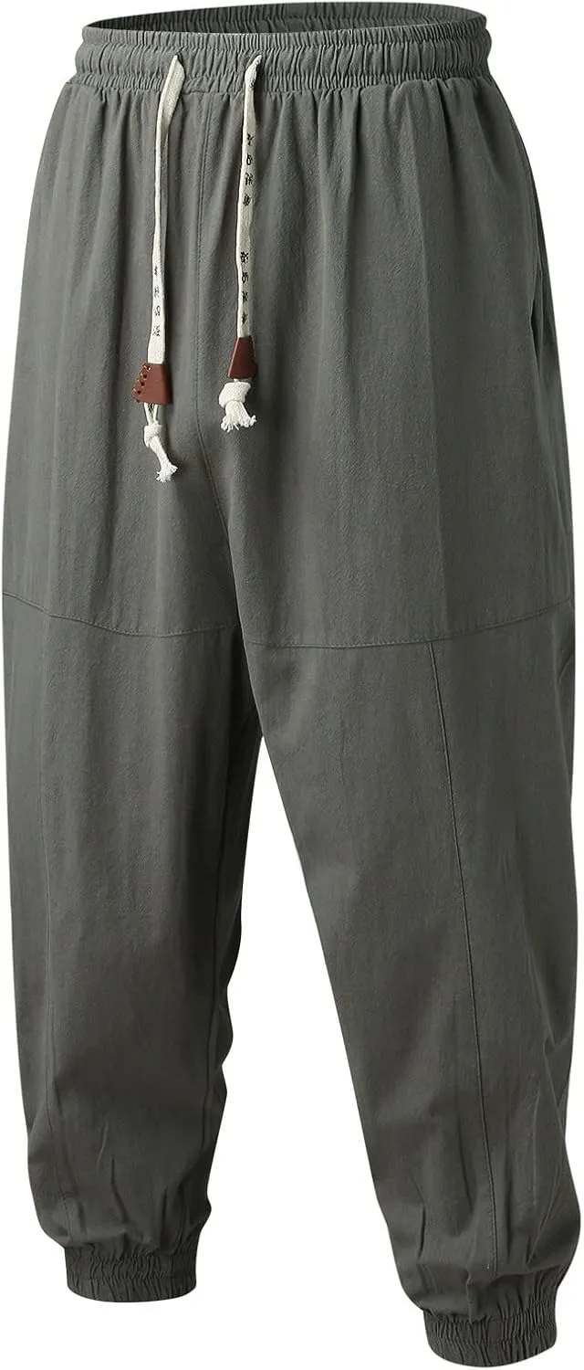 LCMTWX Joggers Pants Man Pants Women Autumn Winter and Solid Men and Men's Pants Comfort Multi-Pocket