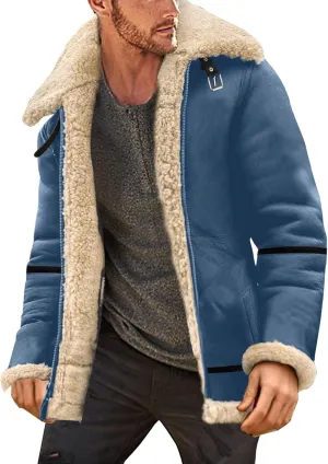 LCMTWX Winter Jackets for Men Jacket Stand Collar Knitted Splice Sweater Coat Casual Cardigan Stylish Winter Coats for