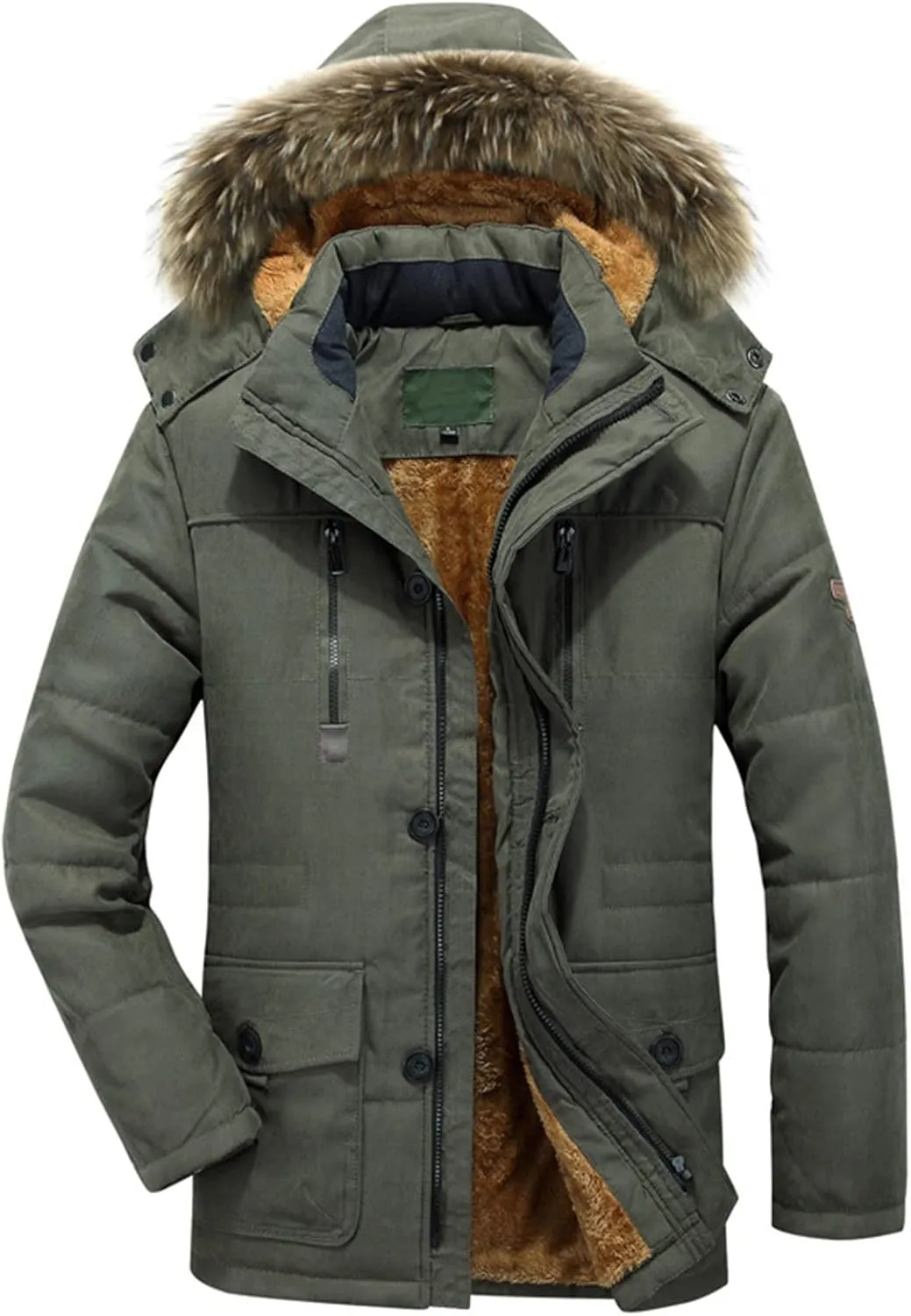 LCMTWX Winter Jackets for Men Jacket Stand Collar Knitted Splice Sweater Coat Casual Cardigan Stylish Winter Coats for