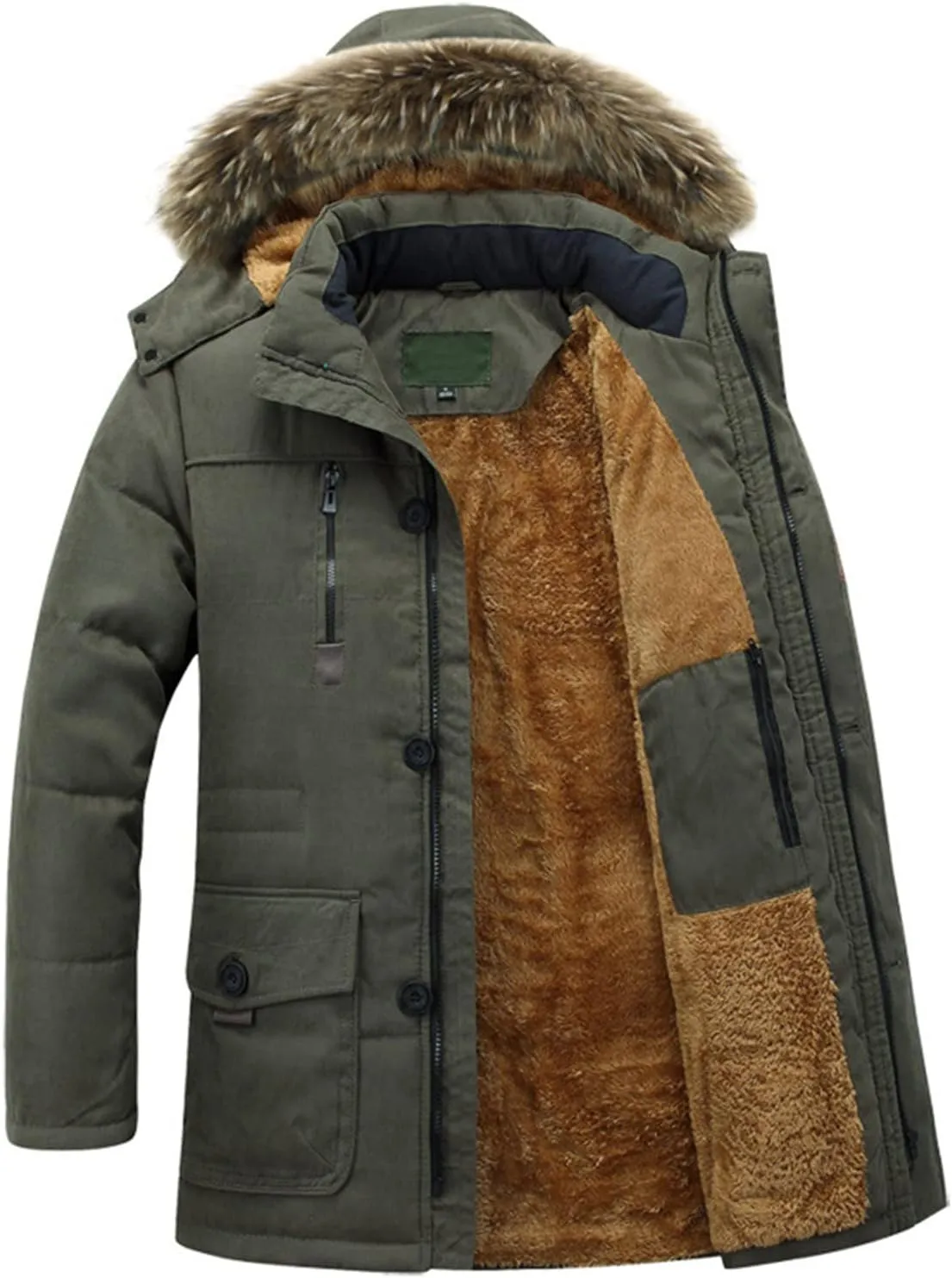 LCMTWX Winter Jackets for Men Jacket Stand Collar Knitted Splice Sweater Coat Casual Cardigan Stylish Winter Coats for