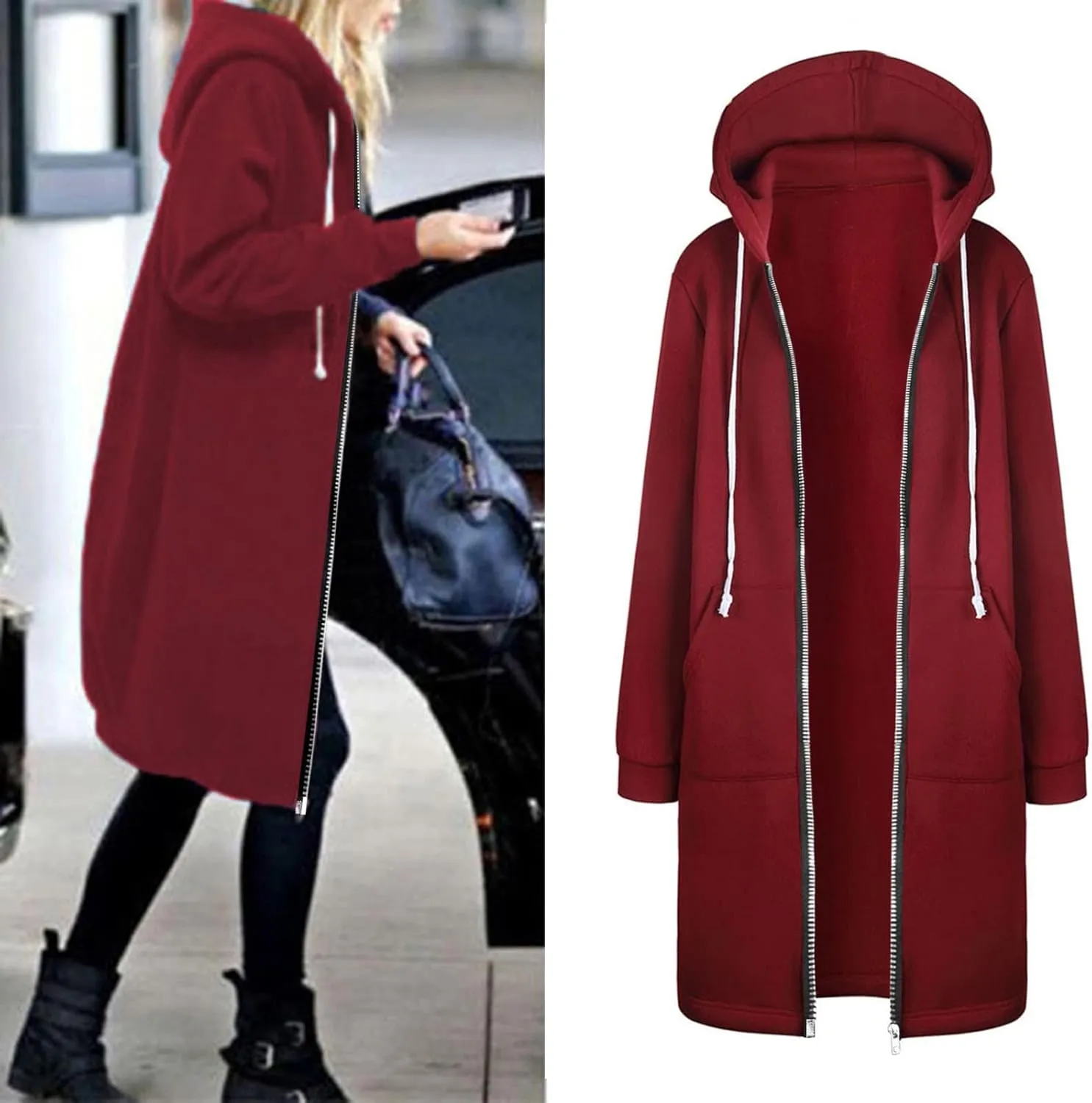 LCMTWX Women's Winter Coats Coat Outwear Womens Elegant Windbreaker Wild Winter Women's Coat Winter Coats for Women Winter