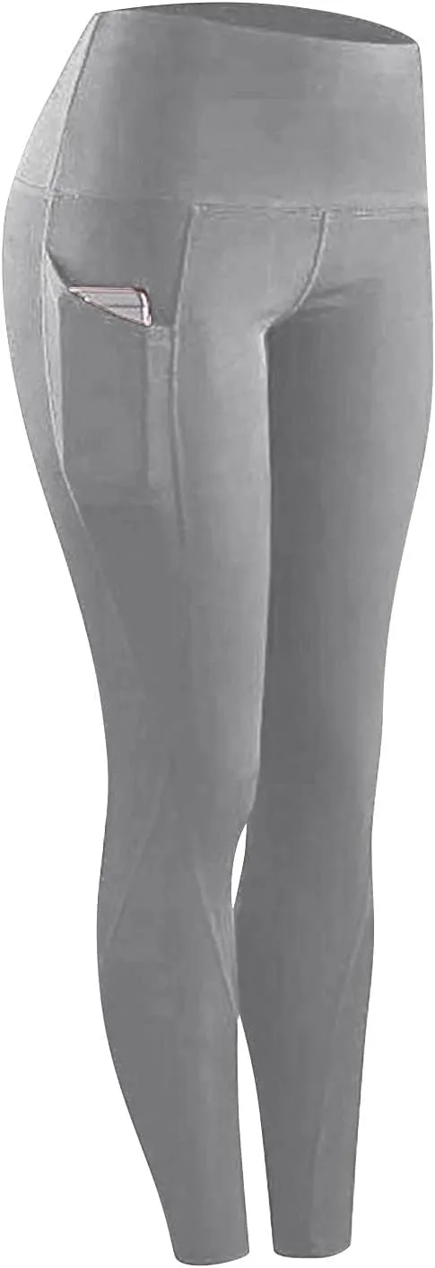 Leggings for Women Tummy Pants Trousers Fitness Leggings Women Casual Splice Pants Workout Pants High Waisted