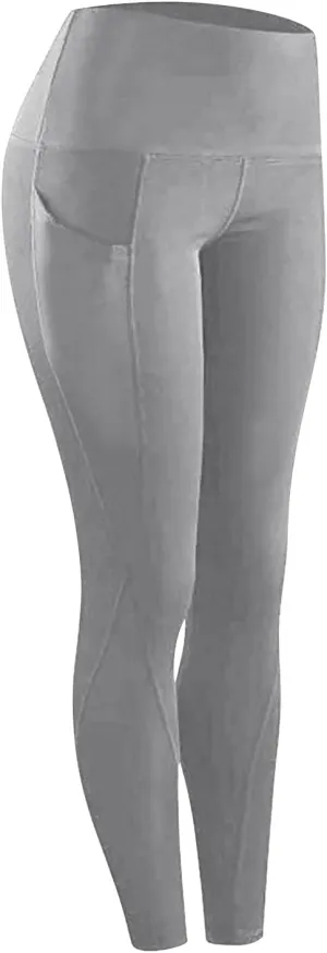 Leggings for Women Tummy Pants Trousers Fitness Leggings Women Casual Splice Pants Workout Pants High Waisted