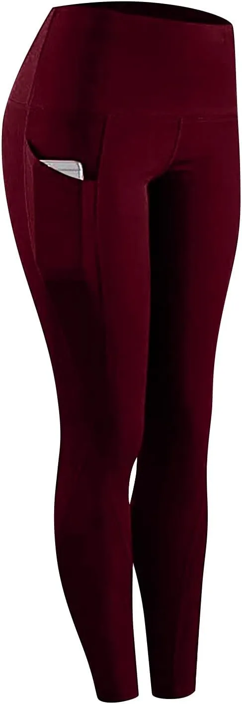 Leggings for Women Tummy Pants Trousers Fitness Leggings Women Casual Splice Pants Workout Pants High Waisted