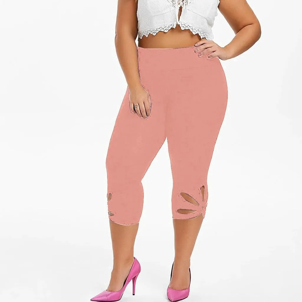 Leggings Women Feeling Flared Pants for Women Solid Color High Waisted Yoga Pants Womens Basic Leggings Stretchy