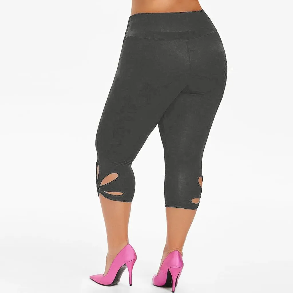 Leggings Women Feeling Flared Pants for Women Solid Color High Waisted Yoga Pants Womens Basic Leggings Stretchy