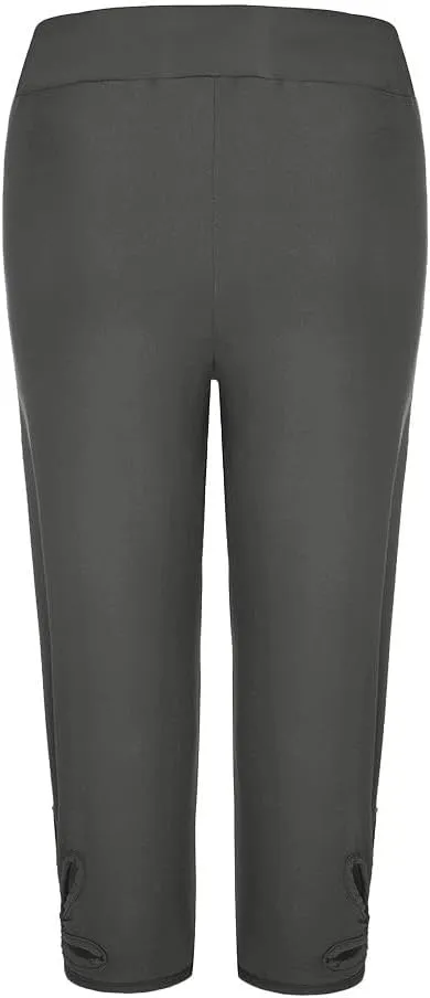 Leggings Women Feeling Flared Pants for Women Solid Color High Waisted Yoga Pants Womens Basic Leggings Stretchy