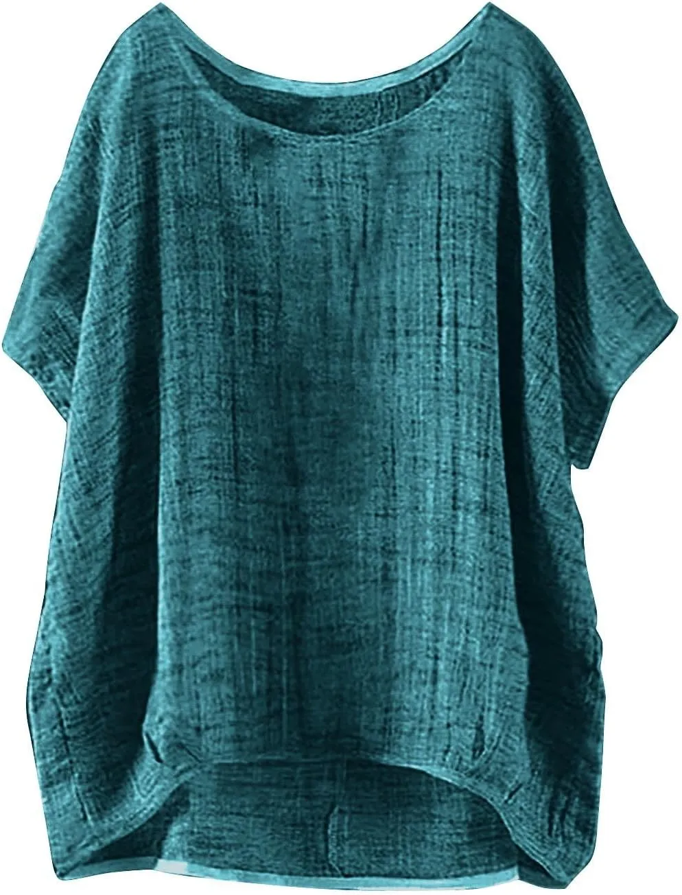 Linen Shirts for Women 2025 Summer Oversized Short Sleeve Tops Casual Loose Resort Wear Beach Vacation Blouses