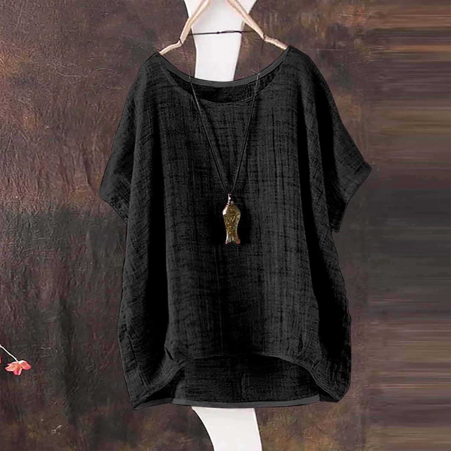 Linen Shirts for Women 2025 Summer Oversized Short Sleeve Tops Casual Loose Resort Wear Beach Vacation Blouses