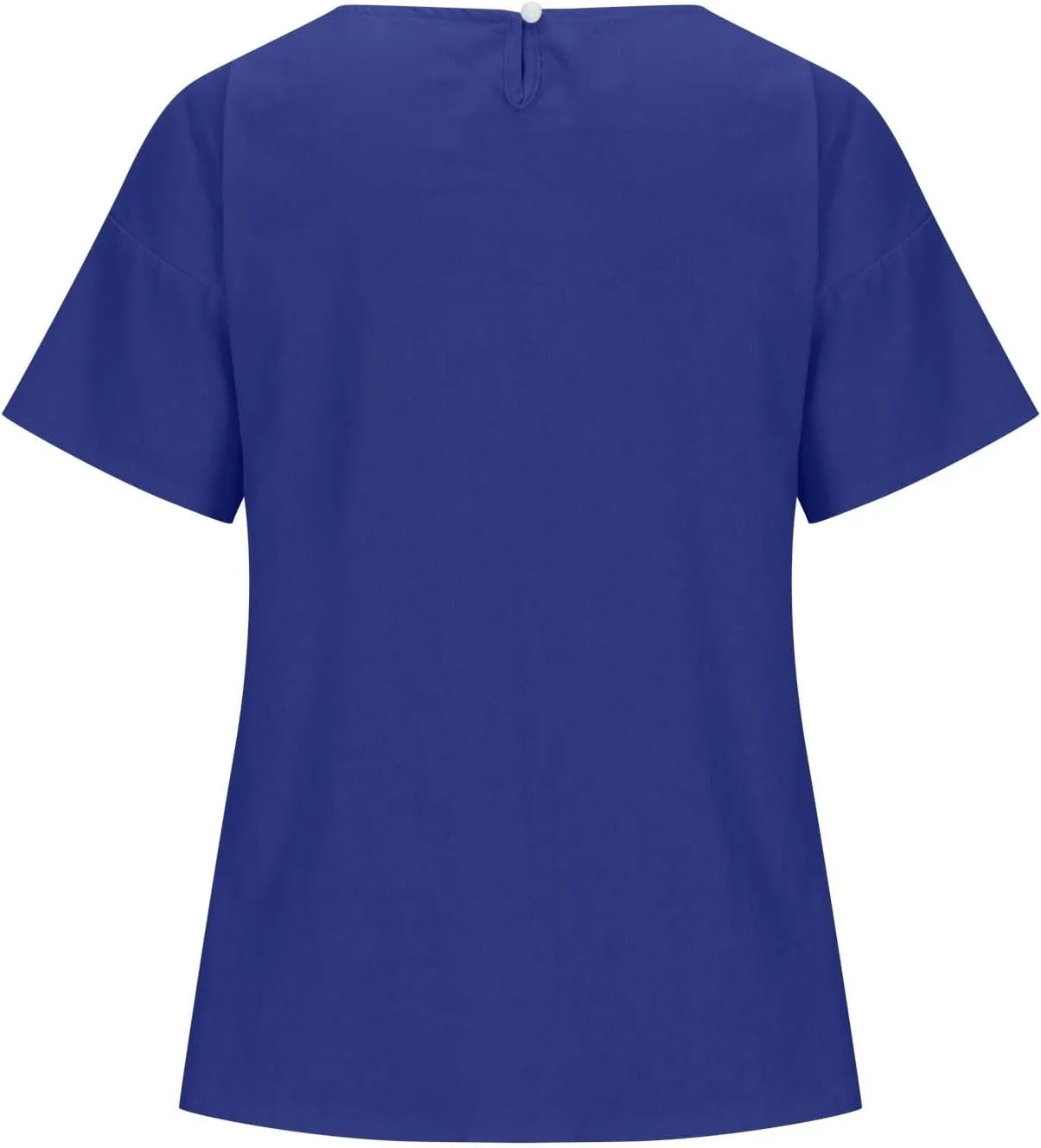 Linen Shirts for Women Summer Short Sleeve Tops Dressy Casual Blouse Irregular Hi-Low Hem Tunic Tees Fashion Clothes