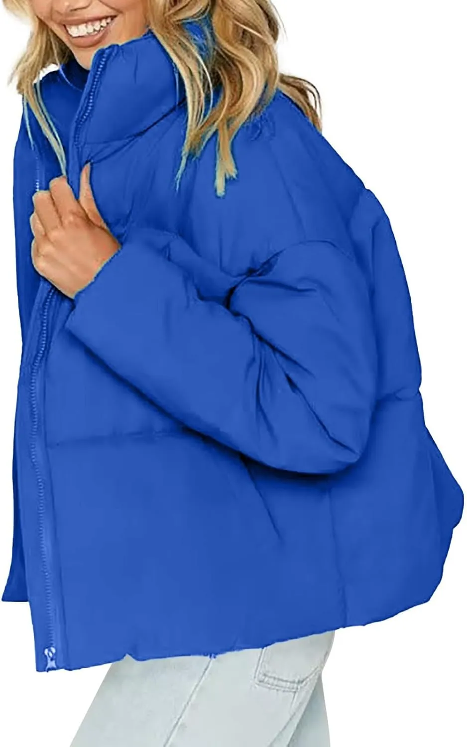 Long Puffy Coat Women Long Down Coats For Women Crop Puffer Jacket Women Quilted Bomber Jacket Womens