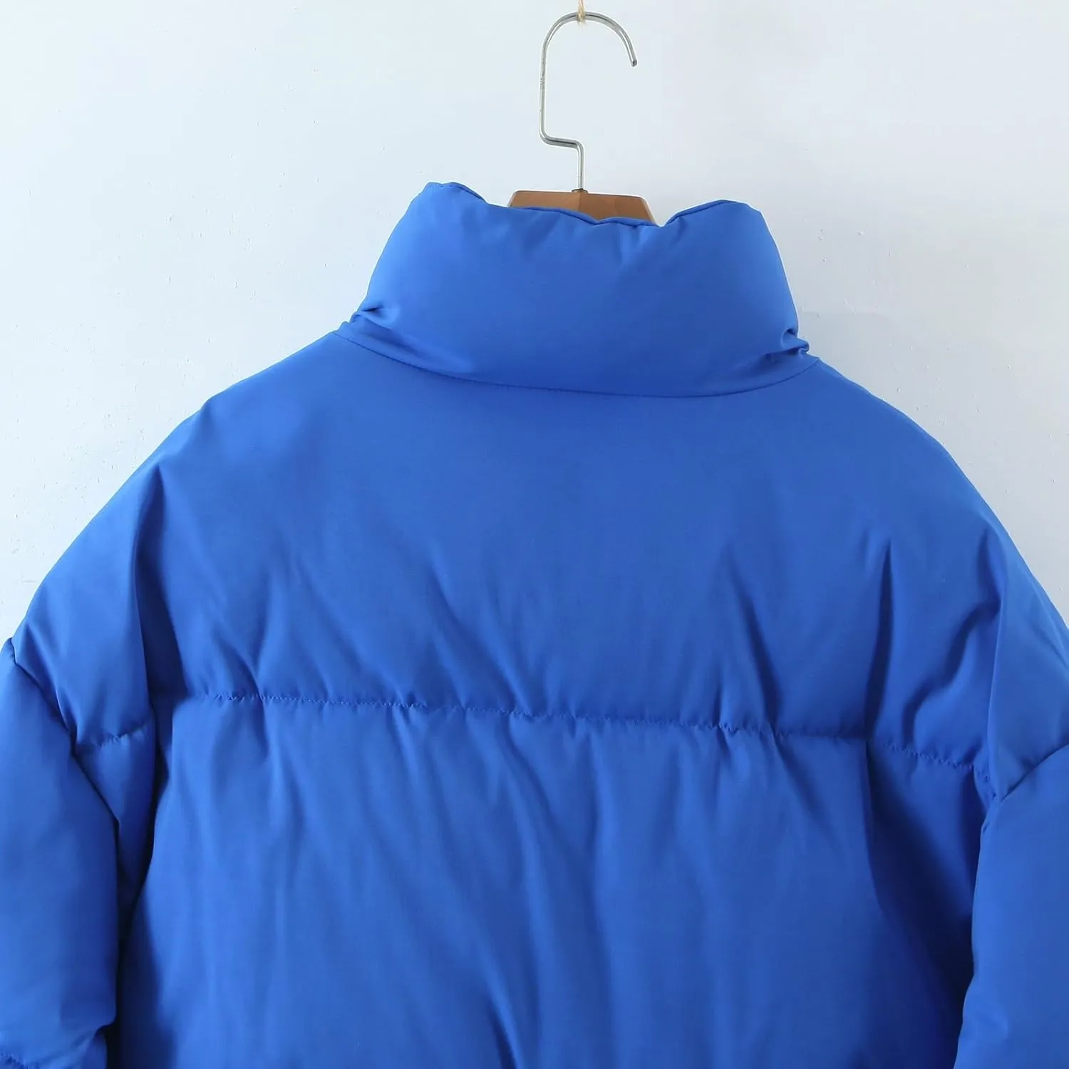 Long Puffy Coat Women Long Down Coats For Women Crop Puffer Jacket Women Quilted Bomber Jacket Womens