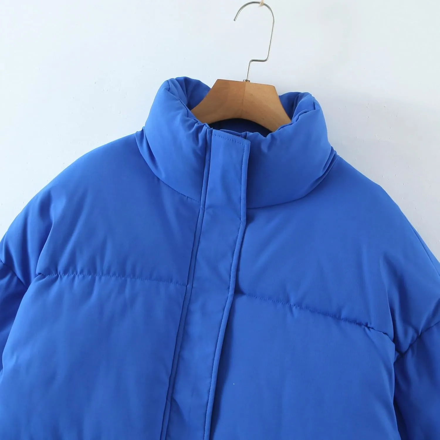 Long Puffy Coat Women Long Down Coats For Women Crop Puffer Jacket Women Quilted Bomber Jacket Womens