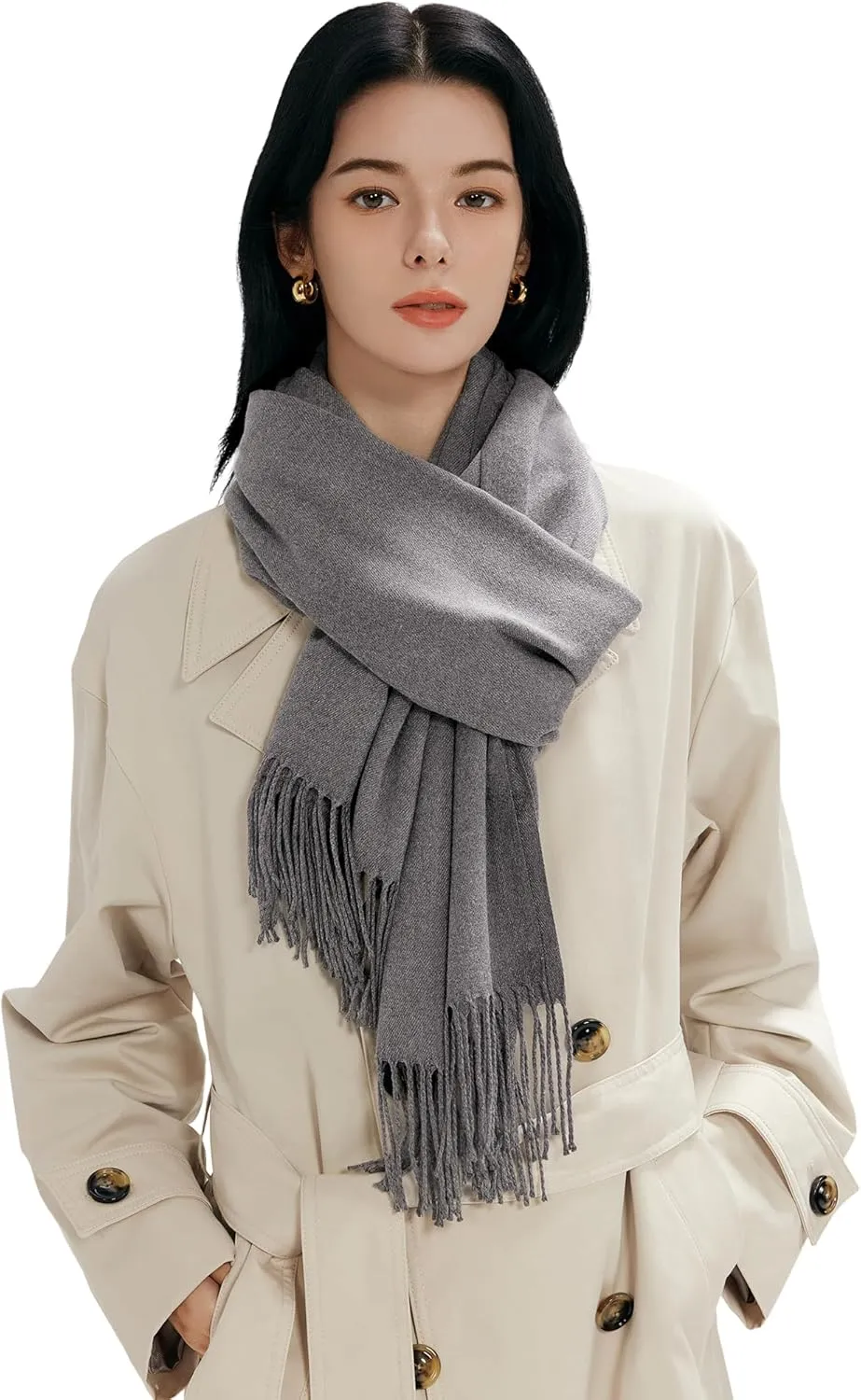 maamgic Women's Scarf Pashmina Shawls and Wraps for Evening Dresses Travel Office Winter Wedding Large Scarves