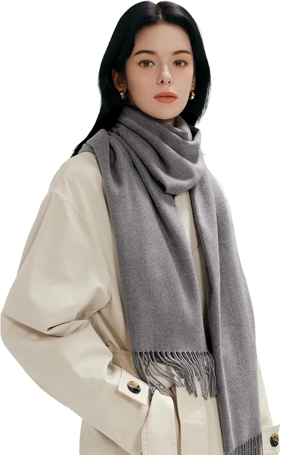 maamgic Women's Scarf Pashmina Shawls and Wraps for Evening Dresses Travel Office Winter Wedding Large Scarves
