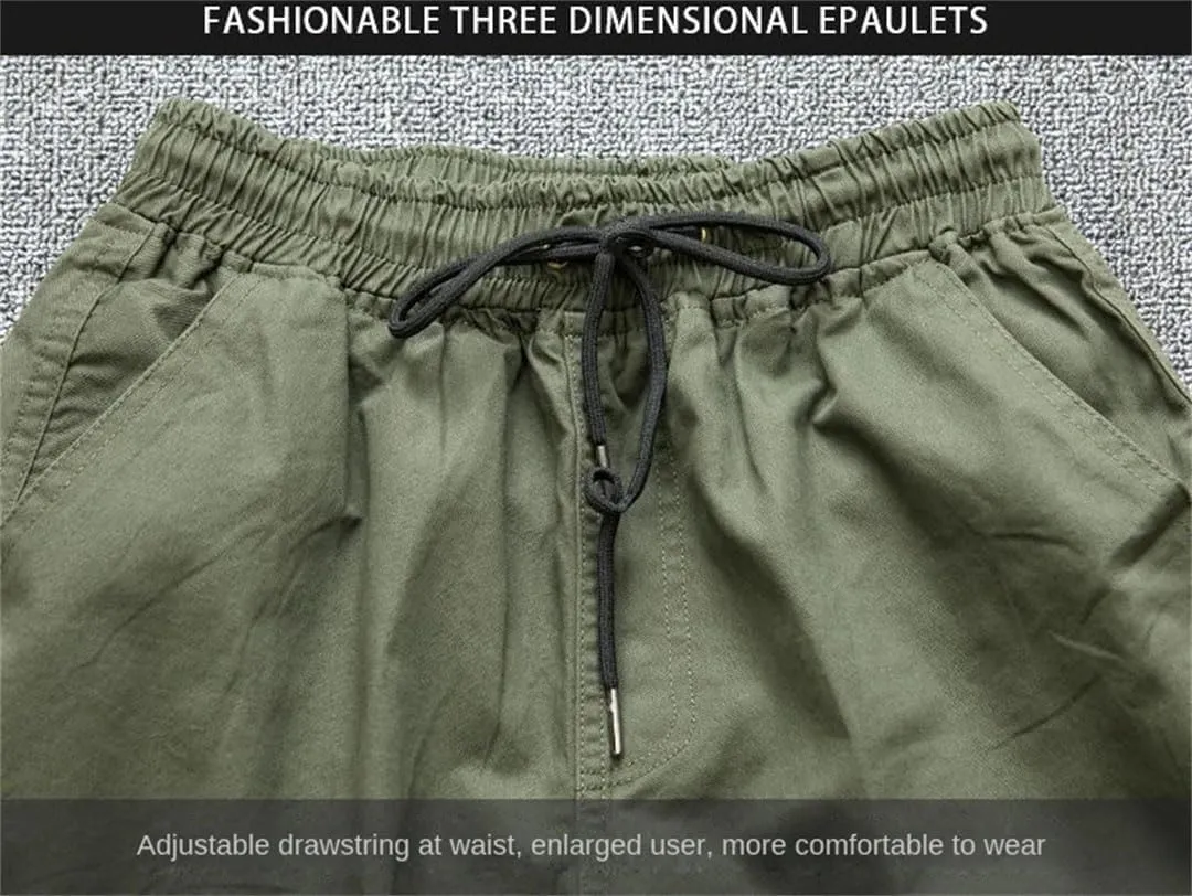 Men Autumn Tactical Military EN8 Army Jacket Pants Training Set Labor Work Clothes Suit