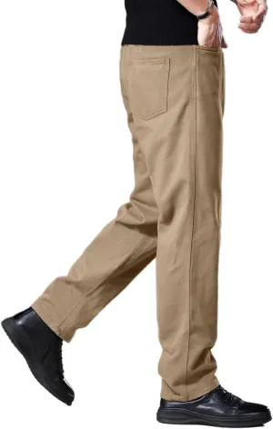 Men's American-Style Straight-Leg Casual Pants, Autumn Loose Cargo Trousers