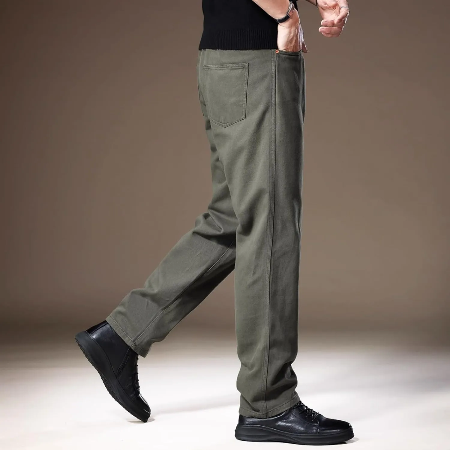 Men's American-Style Straight-Leg Casual Pants, Autumn Loose Cargo Trousers